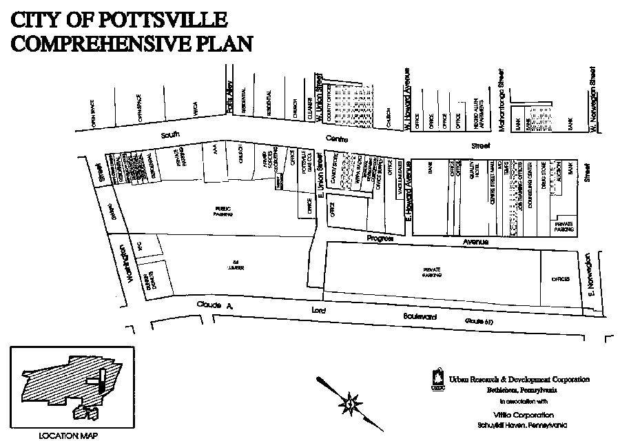 Existing Land Use - South Centre Street Enlargement