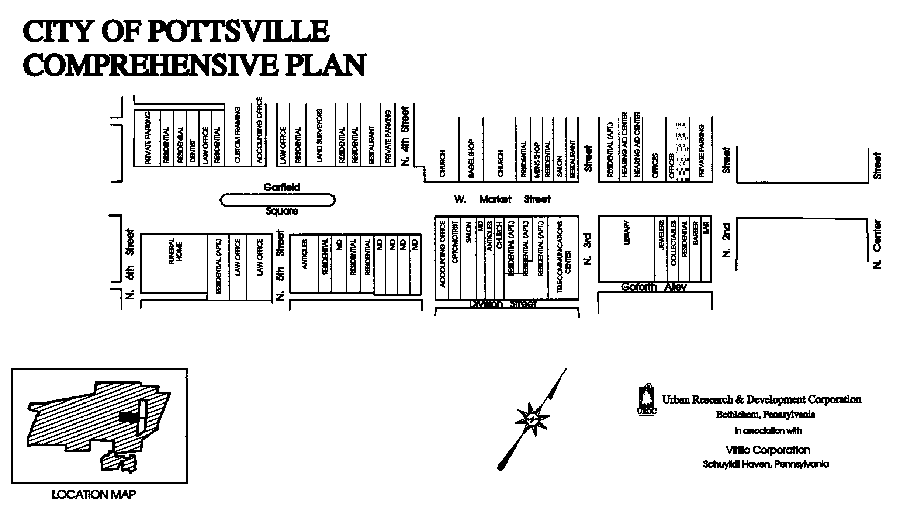 Existing Land Use - West Market Street Enlargement